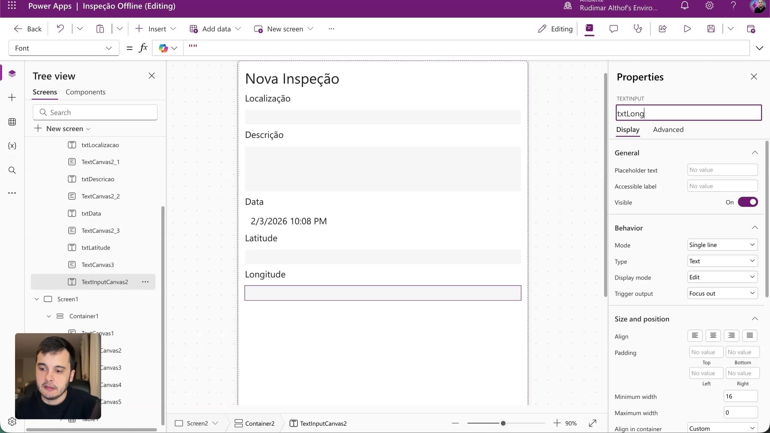 Criando Formulários Offline para Inspeções