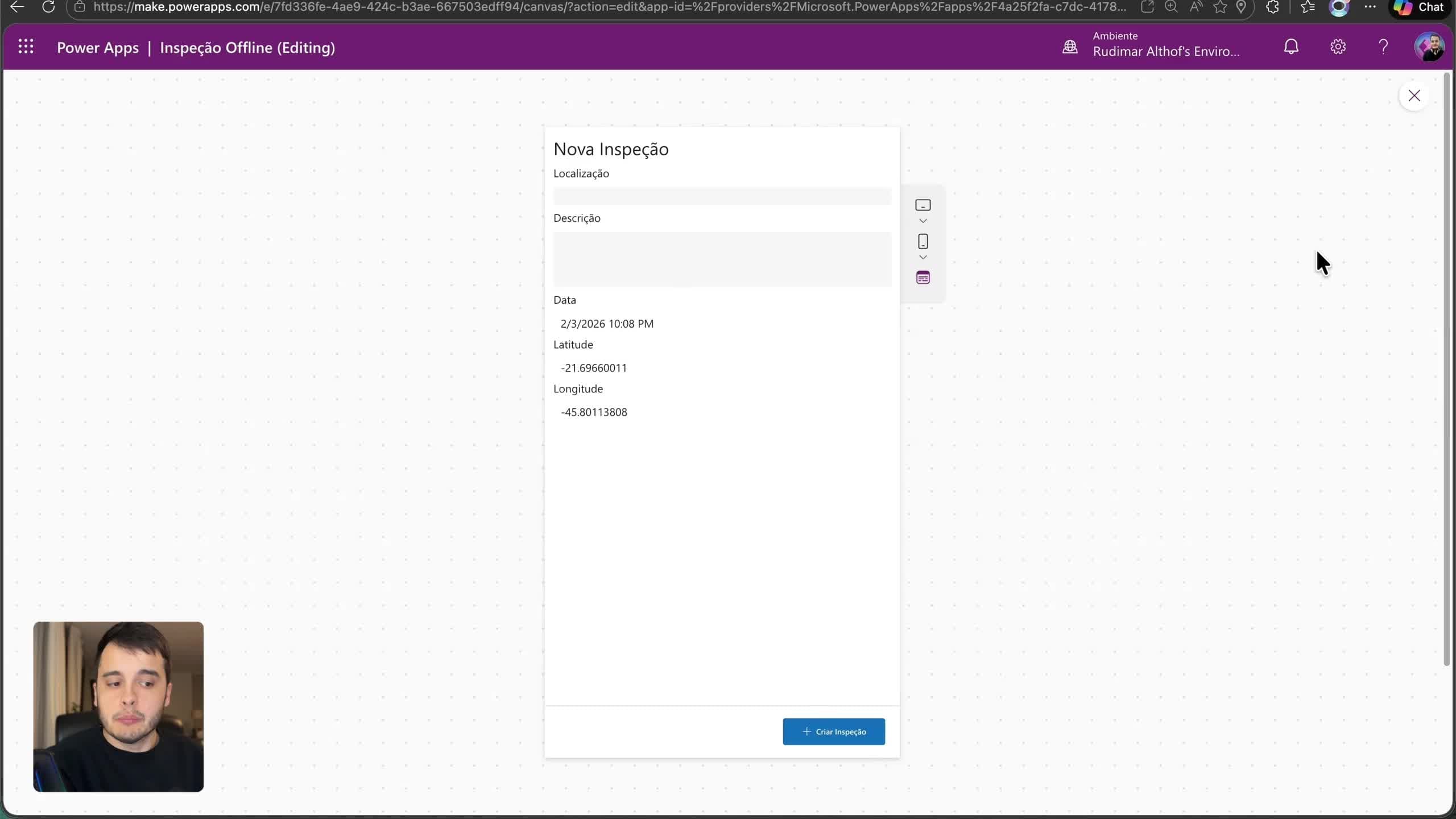 Gravando dados do Formulários na Coleção para Registro Offline