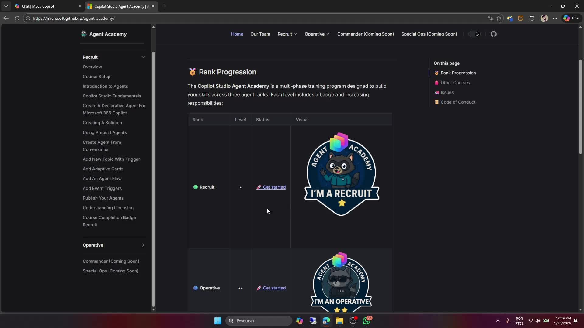 Apresentação do Agent Academy