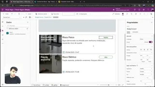 Cor condicional na galeria