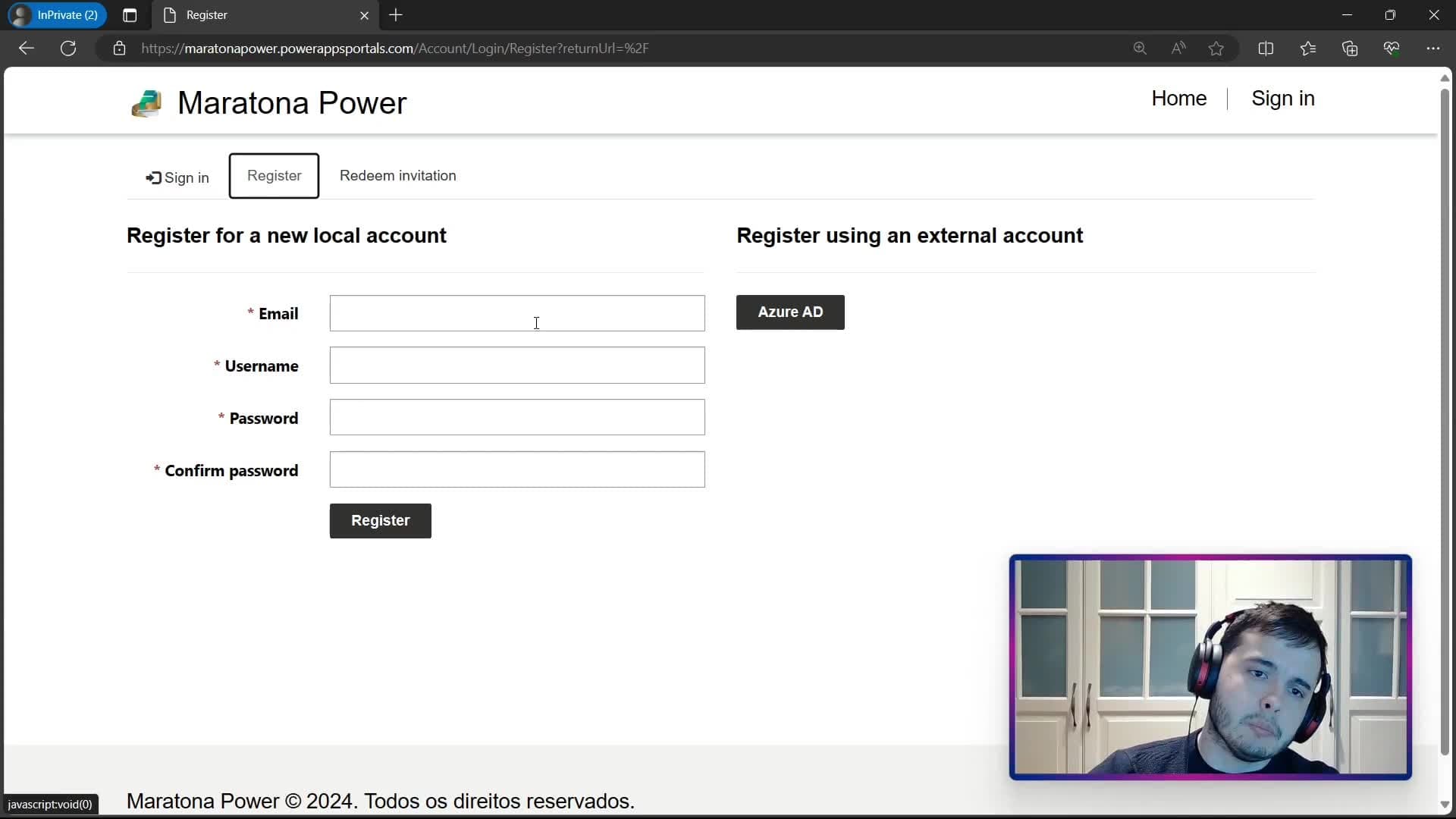 17. Autenticação no Power Pages: Configurando Login Local, Azure AD e Azure AD B2C