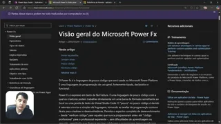 Introdução ao Power Fx e Navegação entre telas (Navigate, Back)